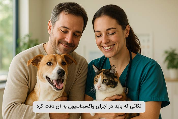 نکاتی که باید در اجرای واکسیناسیون به آن دقت کرد